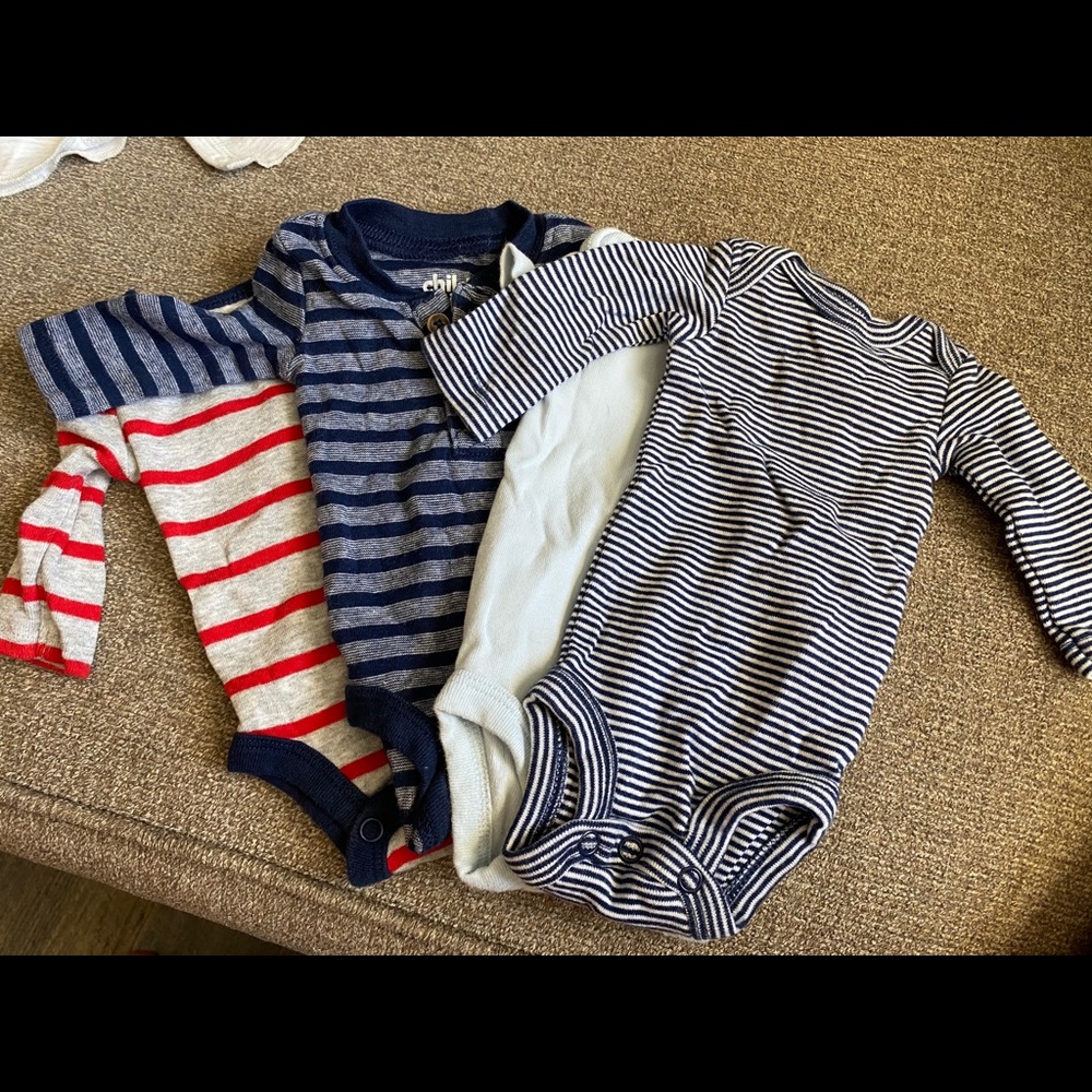 Preemie Long-Sleeve Onsies